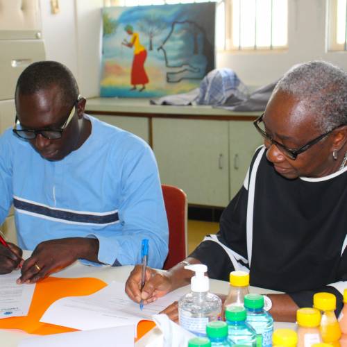 SIGNATURE DE CONVENTION ENTRE LE LARNAH ET L’AJSPD